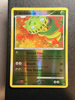 Pokemon TCG Platinum 43/127 - CARNIVINE, Reverse Holo Uncommon NM - Image 1