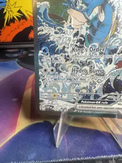 Kingdra EX 131 Pokemon TCG Scarlet & Violet Black Star Promo Holo Card - Image 4