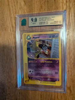 Pokemon Hypno Aquapolis Holo Rare #H12 MNT 9 Mint - Image 1