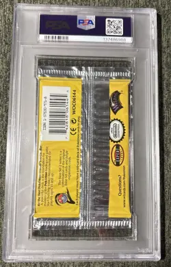 2000 POKEMON BASE SET 2 GYARADOS SEALED BOOSTER PACK PSA 10 🔥VINTAGE 🔥 Low Pop - Image 2