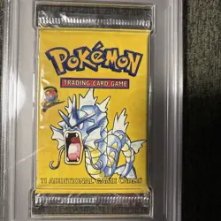 2000 POKEMON BASE SET 2 GYARADOS SEALED BOOSTER PACK PSA 10 🔥VINTAGE 🔥 Low Pop - Image 3