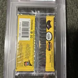 2000 POKEMON BASE SET 2 GYARADOS SEALED BOOSTER PACK PSA 10 🔥VINTAGE 🔥 Low Pop - Image 4