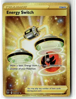 Energy Switch ⭐ 212/195 Holo Rare Secret Silver Tempest 2022 Pokemon NM - Image 1