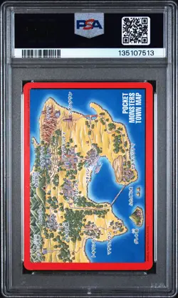 1996 POKEMON JAPANESE BANDAI CARDDASS VENDING #000 CHARIZARD TRAINER PSA 6 - Image 2