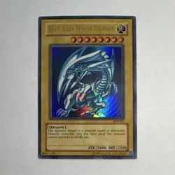 Blue-Eyes White Dragon SDK-001 Ultra Rare Unlimited Yu-Gi-Oh! - Image 1