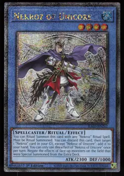 Nekroz of Unicore (Quarter Century Secret Rare) RA03-EN262 Yu-Gi-Oh - Image 1