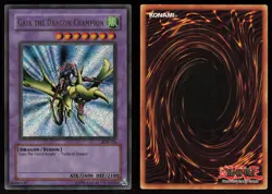 Gaia the Dragon Champion LOB-125 Secret Rare ULTRA NAME ERROR Yu-Gi-Oh - Image 3