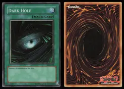 Dark Hole (Magic) LOB-052 Super Rare Yu-Gi-Oh - Image 3