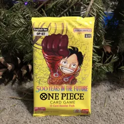 One Piece OP-07 500 Years In The Future Sealed English Booster Pack (1x) - Image 1