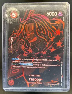 2025 One Piece Legacy of the Master Yasopp Special Alternate Art Rare #OP09-013 - Image 1