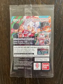 One Piece College Basketball US Voyage Promo Card Monkey D Luffy SEALED w poster - Image 2