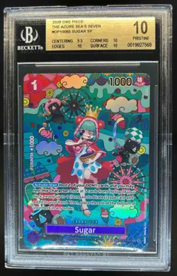 2026 One Piece The Azure Sea's Seven Sugar SP #OP100-065 BGS 10 PRISTINE - Image 1