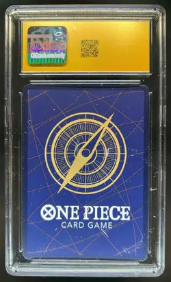 2025 One Piece The Best Vol. 2 Portgas D. Ace Secret Rare #OP07-119 CGC 10 - Image 2