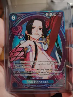 ONE PIECE TCG - BOA HANCOCK - EB03-026 ALT ART SUPER RARE ENGLISH SP - Mint - Image 3