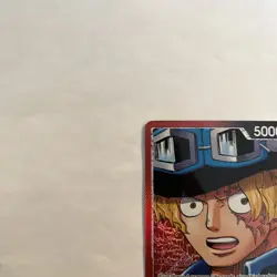 Sabo OP13-004 Alt Art Leader Carrying On His Will One Piece TCG English - Image 2