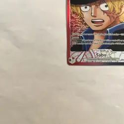 Sabo OP13-004 Alt Art Leader Carrying On His Will One Piece TCG English - Image 4