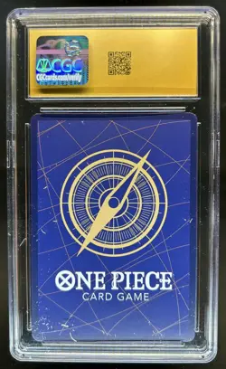 2025 One Piece Monkey D. Luffy Secret Rare Alt Art Parallel #118 CGC 10 PRISTINE - Image 2