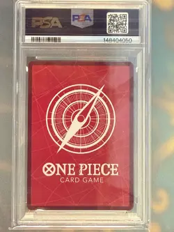 One Piece Ace & Newgate Leader ST22-002 Black White Alternate Alt Art PSA 10 - Image 2