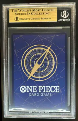 2025 One Piece Promos Monkey.D.Luffy Treasure Cup Top 64 Prize #OP12-015 BGS 10 - Image 2