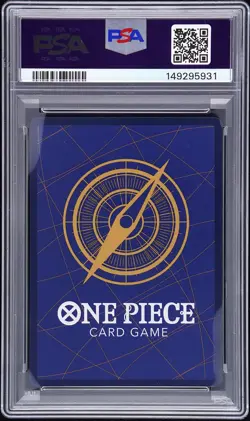 2022 ONE PIECE OP01-ROMANCE DAWN MANGA ALTERNATE ART #120 SHANKS PSA 10 - Image 2