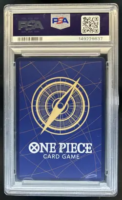 2025 One Piece Monkey D. Luffy Secret Rare Alt Art #OP13-118 PSA 10 - Image 2