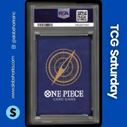 2024 ONE PIECE WINGS OF CAPTAIN #OP06-118 RORONOA ZORO SEC MANGA ALT ART PSA 10 - Image 2