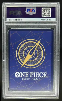 2024 One Piece Emperors in the New World Shanks Super Rare #OP09-004 PSA 10 - Image 2