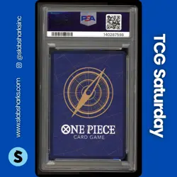 2023 ONE PIECE AWAKENING OF NEW ERA #OP05-069 TRAFALGAR LAW MANGA ALT ART PSA 10 - Image 2