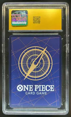 2026 One Piece Azure Mihawk Secret Rare Manga Art #OP14-119 CGC 10 Pristine - Image 2