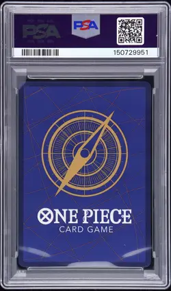 2025 ONE PIECE CARRYING ON HIS WILL MANGA ALT ART #118 MONKEY D. LUFFY PSA 10 - Image 2