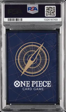 2025 ONE PIECE OP12-LEGACY OF THE MASTER ALTERNATE ART BARTHOLOMEW KUMA PSA 10 - Image 2