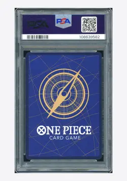 One Piece PSA 10 Gum-Gum Fire-Fist Pistol Red Hawk R Alt Art 2025 OP11-114 JPN - Image 2
