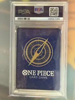 One Piece Demon Aura Nine Sword Style Dead Man's Game Alt Art OP12-037 PSA 10 - Image 2