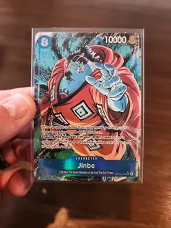 One Piece Jinbe OP 14 049 Alternate Art Parallel The Azure Sea’s Seven - Image 1