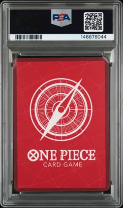 2025 ONE PIECE OP13-CARRYING ON HIS WILL ALTERNATE ART MONKEY D. LUFFY PSA 10 - Image 2