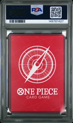 2025 ONE PIECE PROMOS BVB X ONE PIECE MATCH DAY 2025 #003 MONKEY D. LUFFY PSA 10 - Image 2