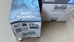 Disney Lorcana Beast Playmat and 2 Deck Boxes - Read Description - Image 2
