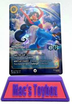 Jasmine Fearless Princess Enchanted Cold Foil Mint Condition Disney Lorcana - Image 1