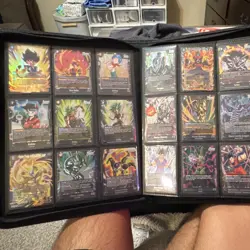 Bandai Dragon Ball Super Card Game Lot Holo Foil Full Art Son Goku Vegeta Broly - Image 2