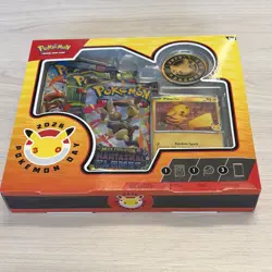 Pokemon TCG 2026 Pokemon Day Sealed Box Pikachu Promo Card & 3 Booster Packs - Image 3