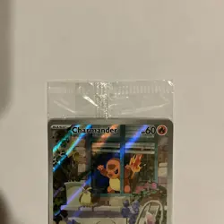Charmander 044 Sv: Scarlet & Violet SEALED PROMO Full Art Pokemon Card - Image 2