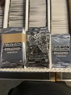 Digimon TCG Bulk 1000+ Cards with 5 event packs! - Image 2