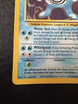 POLIWRATH - 13/102 - Base Set - Holo - Pokemon Card - HP - Image 4