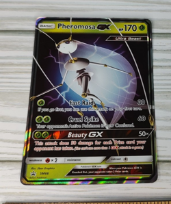 Pokemon Pheromosa GX TCG SM66 Sun & Moon Black Star Promo Card Trading - Image 2