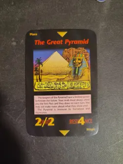 Rare "The Great Pyramid" Promo Card - Illuminati: New World Order (INWO) - Image 1