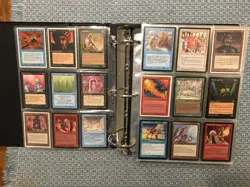 Big Vintage Binder 700 + Magic The Gathering Cards Revised Legends The Dark MTG - Image 4