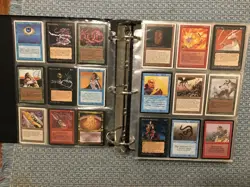 Big Vintage Binder 700 + Magic The Gathering Cards Revised Legends The Dark MTG - Image 5