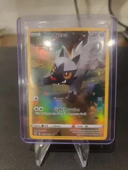 Poochyena GG33/GG70 Crown Zenith Galarian Gallery Full Art Holo Pokemon Card NM - Image 1