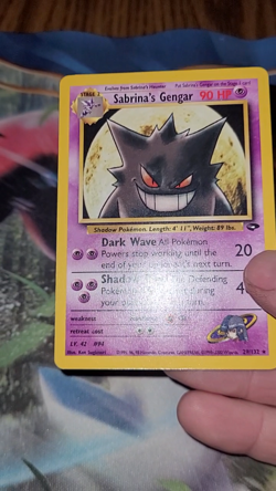 Pokemon TCG - Sabrina’s Gengar 29/132 Gym Challenge Regular Nonfoil Card - Image 2