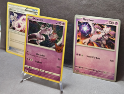 Mewtwo 3 Card Lot – 2x 130HP Holo + Mewtwo Spirit Link – LP – Pokemon TCG - Image 2